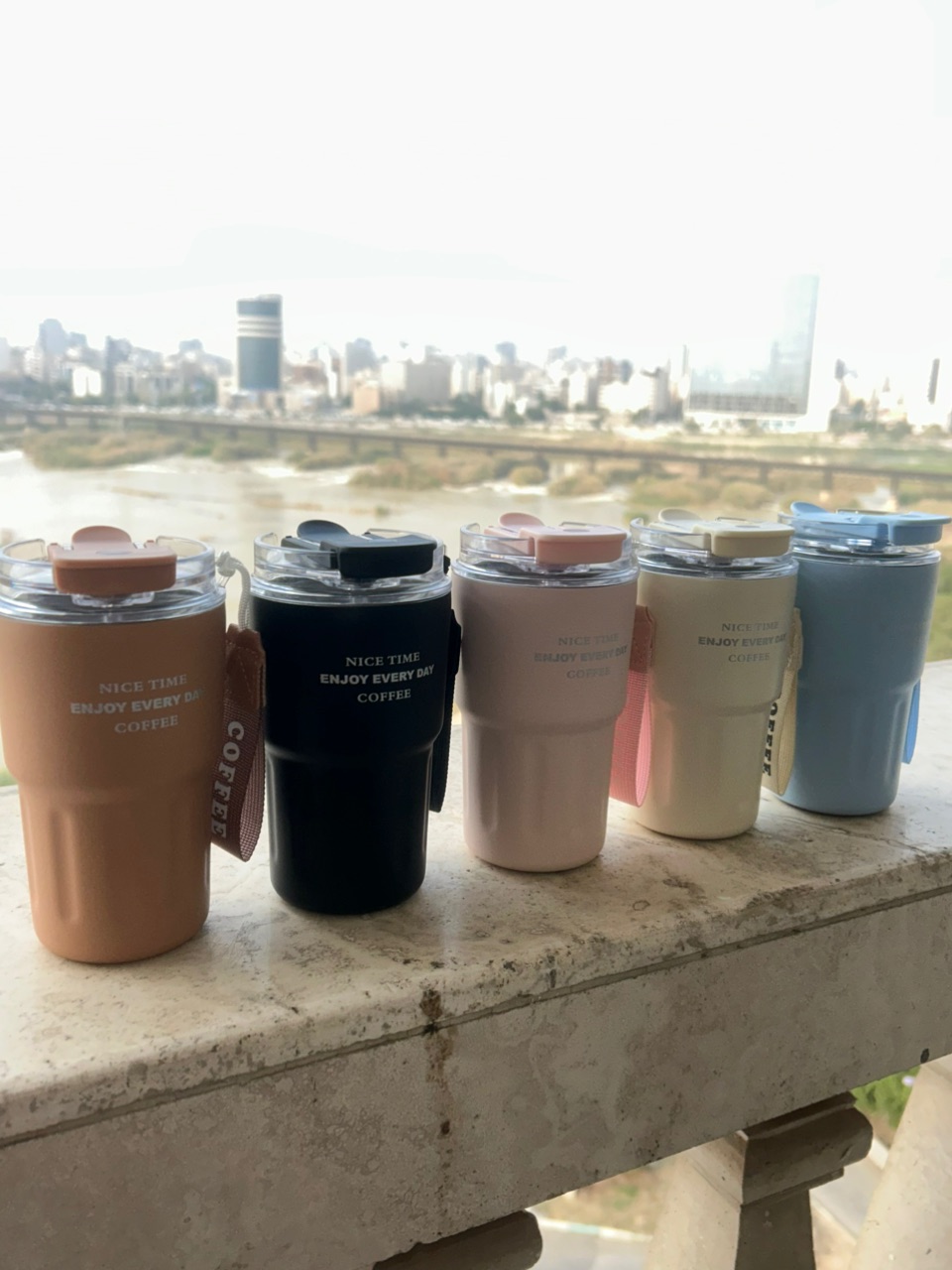 تراول ماگ 380 میل  enjoy every day