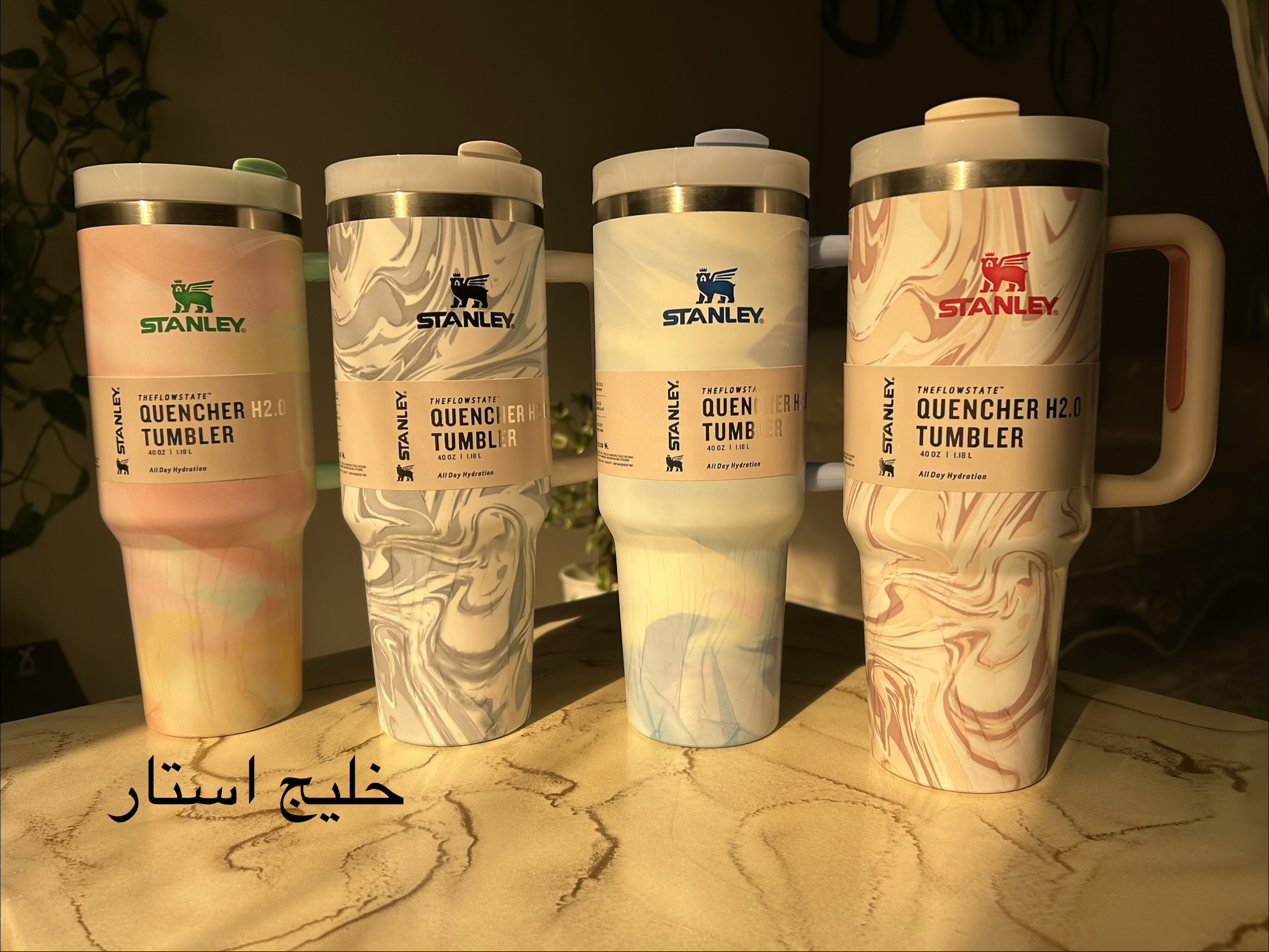 ماگ دسته دار استنلی مدل QUENCHER H2O TUMBLER ظرفیت ۱.۱۸ لیتر